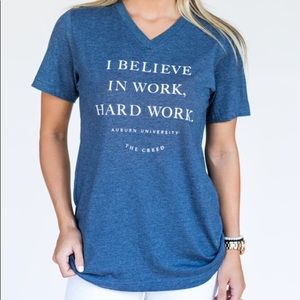 The Auburn Creed V-Neck Tee
